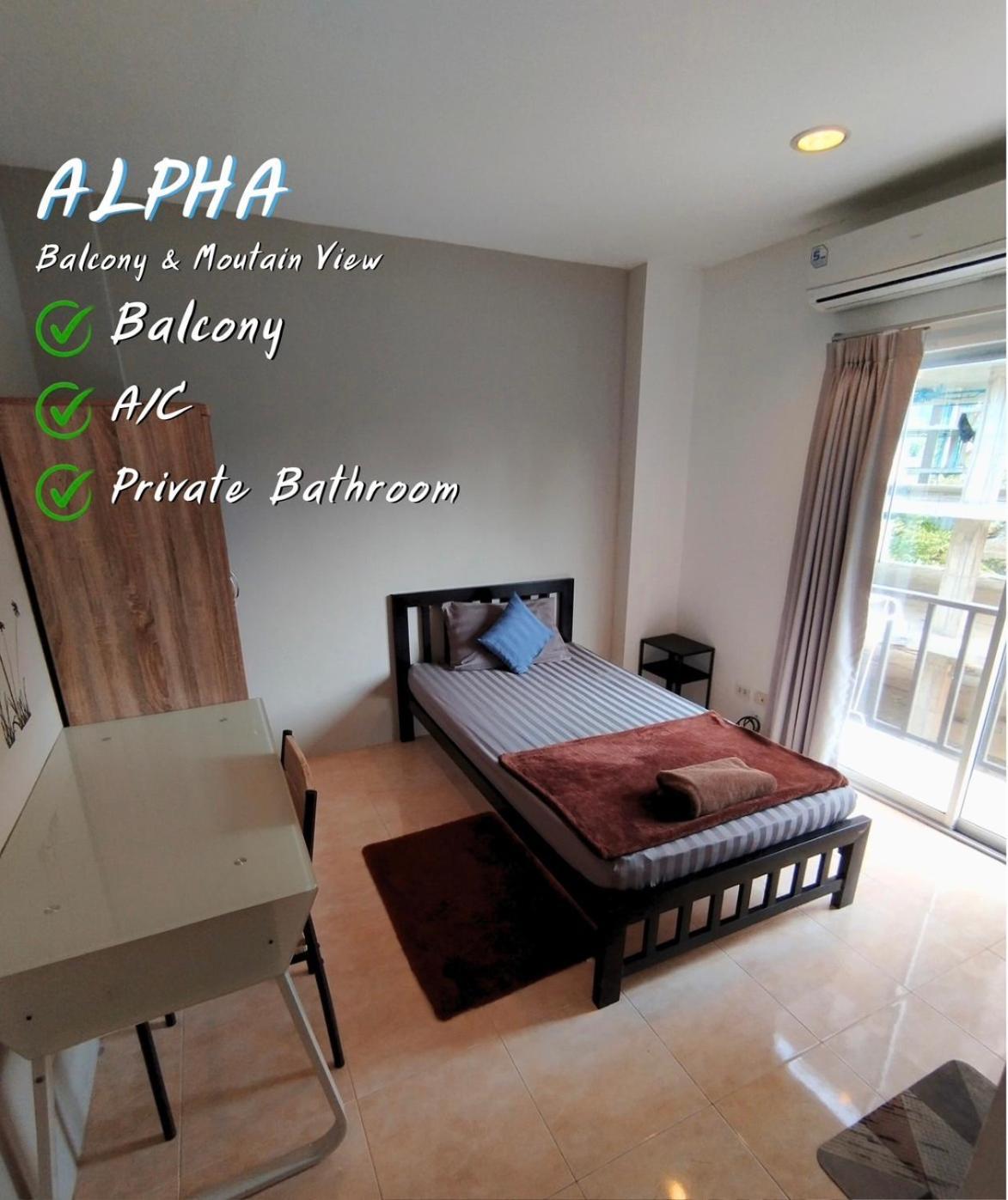 Alpha Hostel Cafe&Bar Ban Khlong Yai Ngoại thất bức ảnh